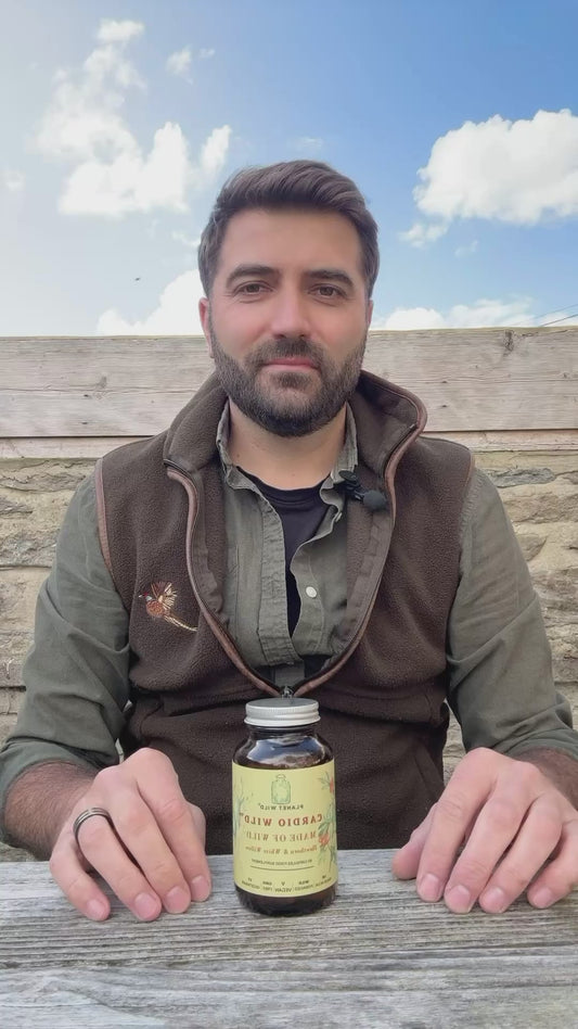 "Cardio Wild™| Formulă Sălbatică din Păducel și Salcie Albă pentru Circulație, Relaxare optimă și Articulații sănătoase"